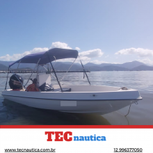 Lancha Mais boat 160 + Mercury 60 HP 2018 